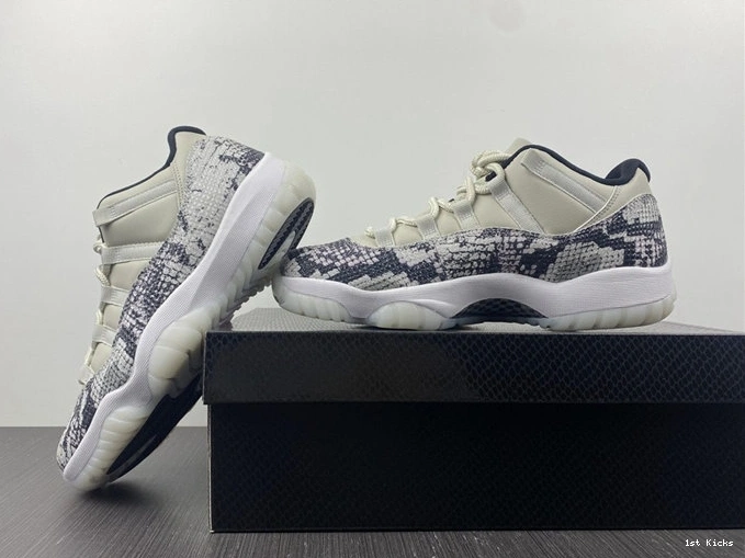 1st Kicks Shoes Low 4107 CD6846- Light Retro Jordan Bone Snake 11 Practical 1014